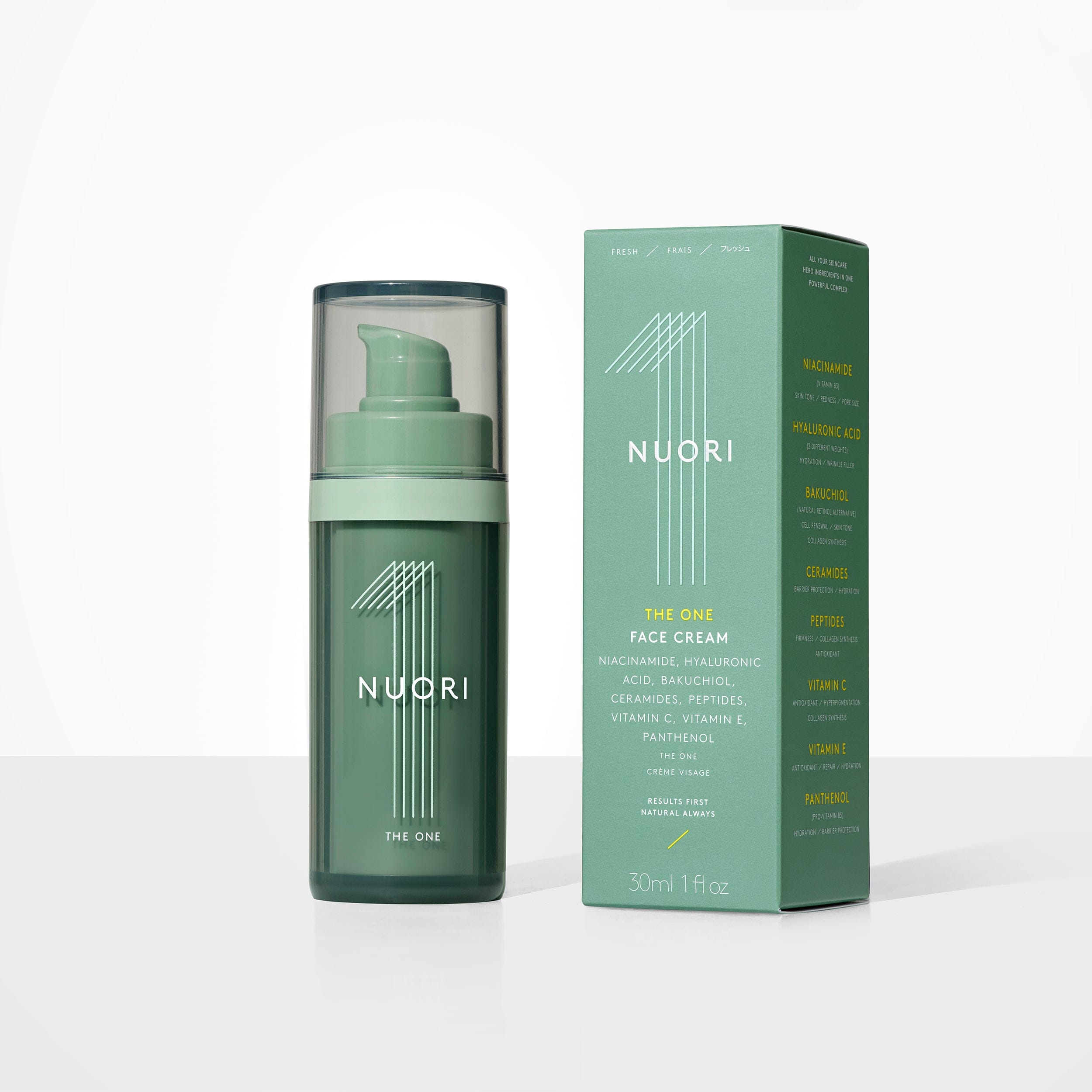 THE ONE / A perfect mix of 8 natural skincare in 1 super-layer – NUORI