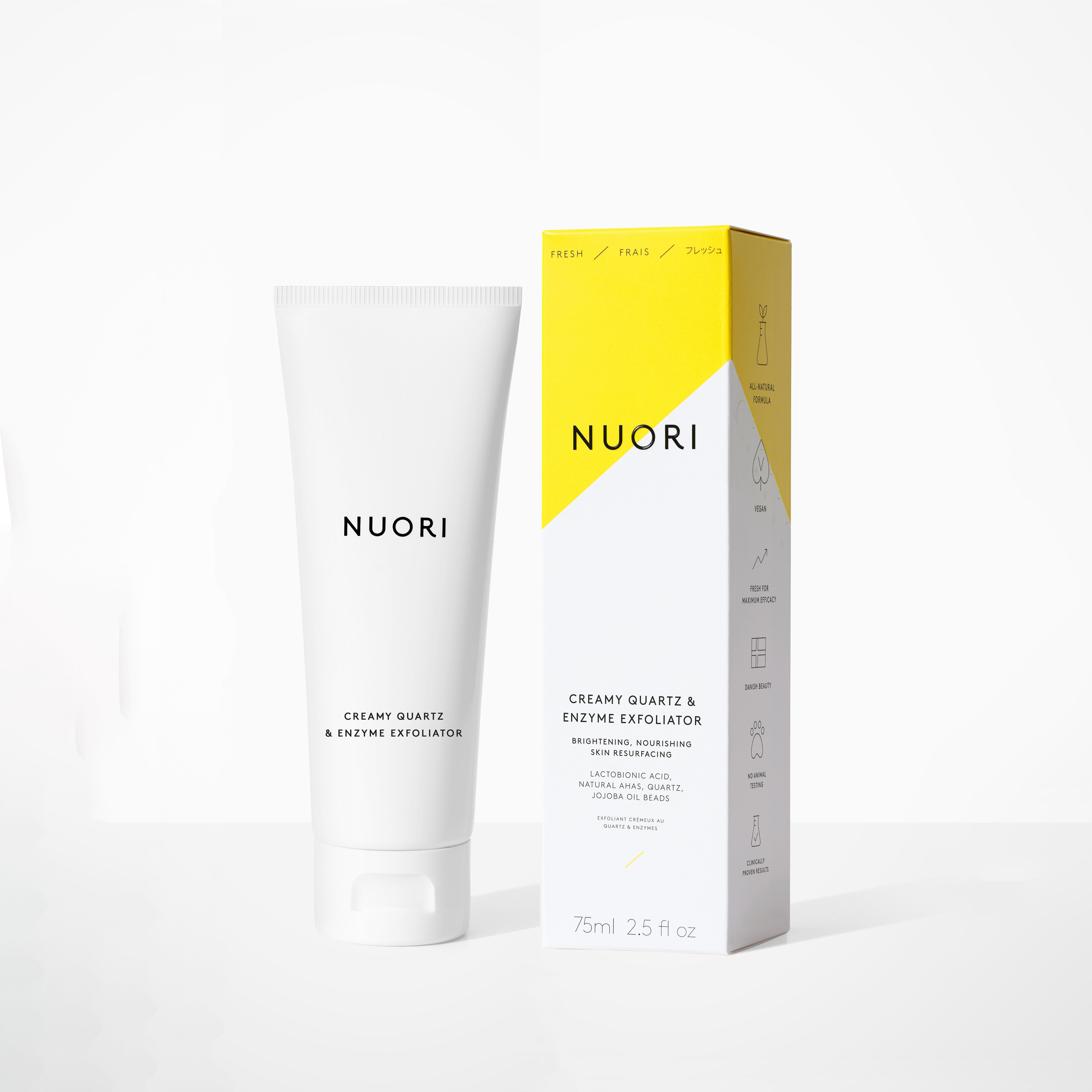 NUORI Creamy Quartz & Enzyme Exfoliator